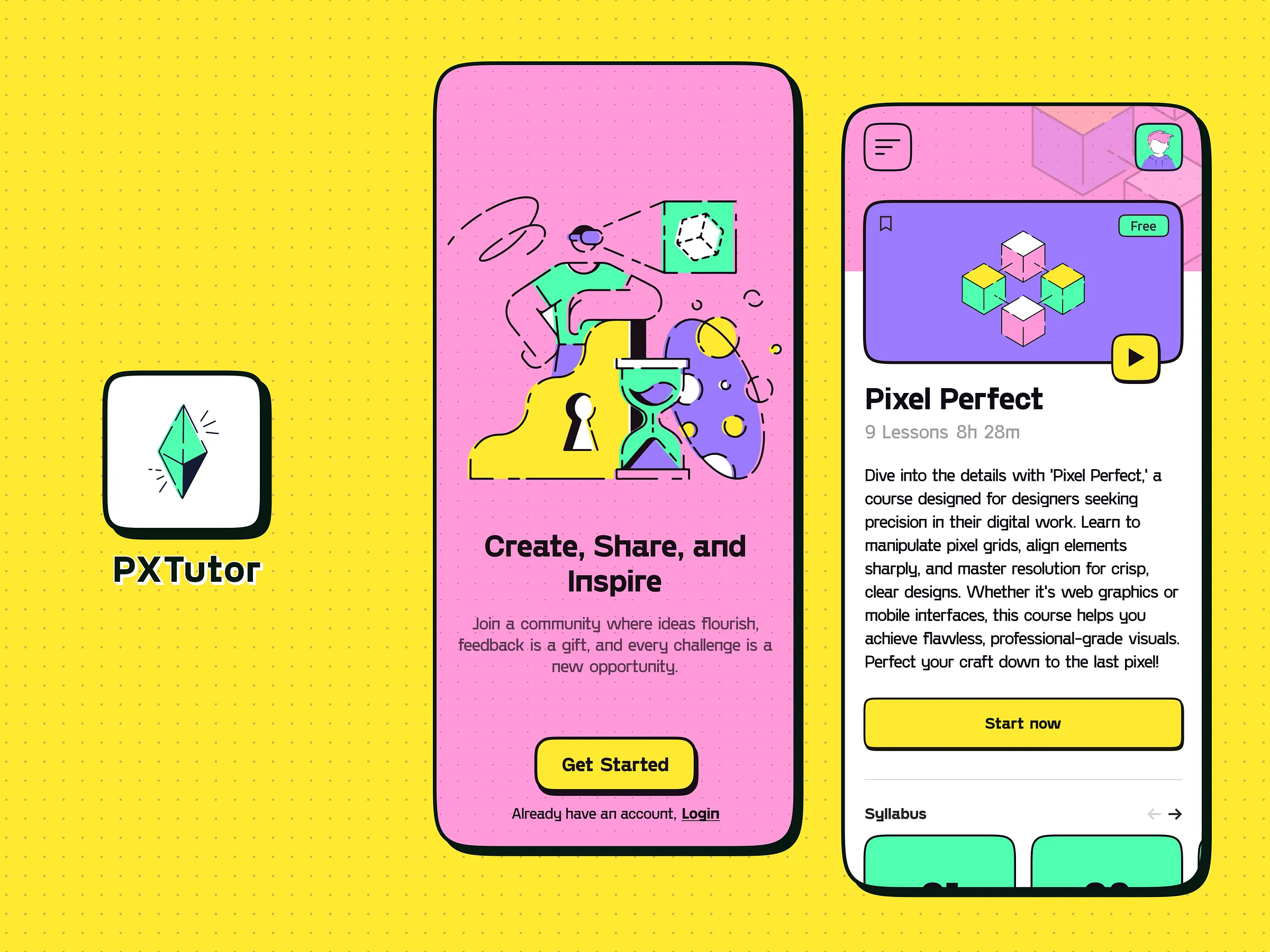 Interactive Learning with PXTutor